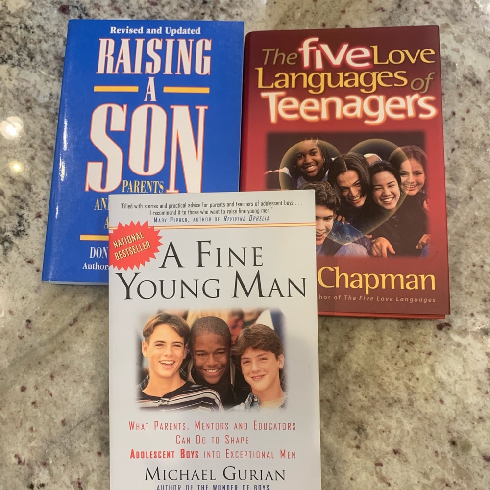 Five love languages  teenagers , Raising a son.